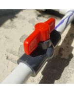 80pc/Box 3/4 in. Heavy-Duty PVC Compact Ball Shut-off Valves Socket-Type Fittings ASTM F1970 Wholesale Plumbing Special