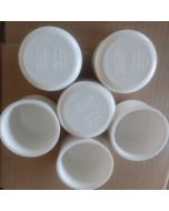 6-Pack 2 in. SCH-40 PVC End Caps/Plugs NSF ANSI ASTM D2466 2" Slip/Socket Pressure Fittings