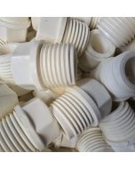 200-Pack 1/2 in. Schedule 40 PVC Male Thread Plugs, NSF/ASTM Pipe Fittings (MPT) SCH40 ASTM D2466