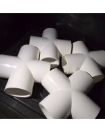 2 in. SCH-40 PVC Cross Fittings NSF ASTM D2466 42PCS Wholesale Case Special