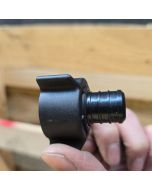 10-Pack 1/2" 2PC Swivel FPT PEX Adapters PPSU ASTM F2159 Wing Nut Fittings Black