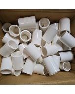 420/CASE 1 in. Schedule-40 PVC Coupling/Coupler NSF Pipe Fitting SCH40 ASTM D2466 Wholesale