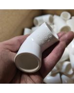32-Pk 3/4 in. Schedule 40 PVC 90-Degree Elbow NSF Pipe Fittings SCH40 ASTM D2466