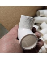 160pcs 3/4 in. Schedule 40 PVC 90-Degree Elbow NSF Pipe Fitting SCH40 ASTM D2466