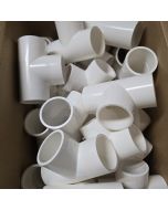 30pcs 1-1/2 in. Schedule 40 PVC Tee 3-Way Pipe Fitting NSF SCH40 ASTM D2466 1.5"