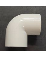 2-1/2 in. Schedule 40 PVC 90-Degree Elbow Pipe Fitting NSF SCH40 ASTM D2466 2.5" Socket 45PC/Box
