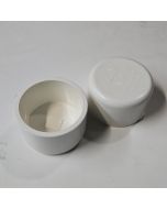 2-Pack 2.5" Schedule-40 PVC End Caps Pipe Fittings NSF SCH40 ASTM D2466 2-1/2" Slip/Socket