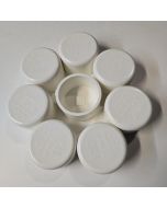 8-Pack 2.5" Schedule-40 PVC End Caps Pipe Fittings NSF SCH40 ASTM D2466 2-1/2" Slip/Socket