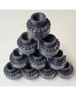 10-Pack 3/4 in. Schedule 80 PVC Unions Threaded-Type Fitting ASTM D2467/F1970