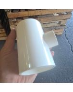 20PC 2 x 1 in. SCH-40 PVC Female Reducing Threaded Tee NSF ASTM D2466 2" Slip x 2" Slip x 1" FIP