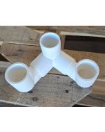 3/4" PVC SCH-40 2-Port Closed Manifold w/ 2X 360° Adjustable Direction - Advanced Modular Version