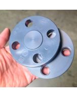 2-Pack 3/4 in. Schedule-80 PVC Blind Flanges Class 150, ASTM D1784, D2467, F1498 | ANSI B16.5