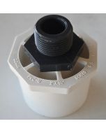 2 x 3/4 in. Schedule 40 PVC Male Reducing Ring/MIP Reducer Bushing SCH40 Modular Fitting Kit NSF, 2" Spigot x 3/4" MNPT