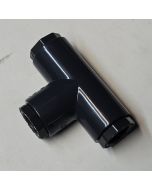 3/8 in. SCH-80 Modular Type PVC 3-Way Tee Fitting Socket-Type NSF ASTM D2467 for High Pressure Pipe System