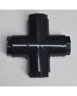 3/8 in. SCH-80 Modular Type PVC 4-Way Cross Fitting Socket-Type NSF ASTM D2467 for High Pressure Pipe System