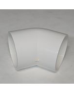 3 in. Schedule-40 PVC 45-Degree Elbow Pipe Fitting NSF SCH40 ASTM D2466 3" for HVAC/Plumbing