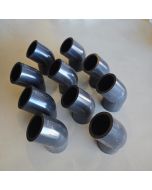 10-Pack 1 in. SCH80 PVC 45-Degree Elbow Fittings (Socket)