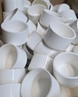 90pcs/Box 2 in. Schedule 40 PVC End Cap Pipe Fitting NSF SCH40 ASTM D2466 2" Socket-Fit