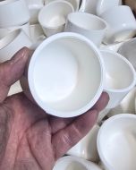 180PC/BOX 2 in. Schedule 40 PVC End Cap Pipe Fitting NSF SCH40 ASTM D2466 2" Socket-Ends