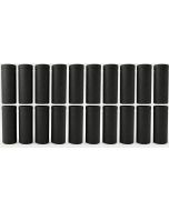 247Garden 2-Gallon Skinny Tall Aeration Fabric Pot/Deep Aeration Plant Grow Bag 6D x 16H Black 20-Pack