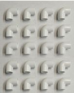 20-PK 1/2 in. Schedule 40 PVC 90-Degree Elbows NSF Pipe Fittings (Socket) SCH40 ASTM D2466 w/Free USA Shipping