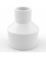 2 x 3/4 in. Schedule 40 PVC Reducing Coupling NSF Sch-40 Pipe Fitting