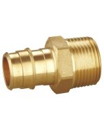 5-Pack 1/2 in. PEX-A x 3/4 in. NPT Male Adapter (NSF Lead Free Brass F1960 PEX Cold Expansion Fitting)