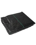 247Garden 6X20 Feet Ground Cover/Weed Barrier (100GSM Black Landscape Fabric UV-Resistance 120 Sqft)