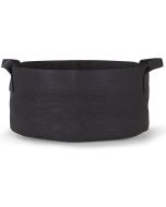 247Garden 100-Gallon Aeration Fabric Pot/Plant Grow Bag/Raised Garden Bed w/Handles (400GSM Black 18H x 40D)