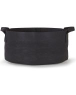 247Garden 100-Gallon Aeration Fabric Pot/Plant Grow Bag/Raised Garden Bed w/Handles (300GSM Black 18H x 40D)
