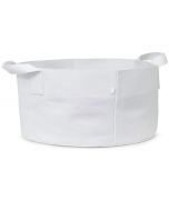 247Garden 100-Gallon Aeration Fabric Pot/Planting Grow Bag w/Handles (400GSM White 18H x 40D)