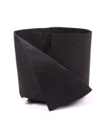 247Garden 1-Gallon Basic Transplanter Grow Bag/Aeration Fabric Pot (Black 6H x 7D)