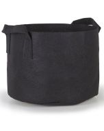 247Garden 25-Gallon Aeration Fabric Pot/Plant Grow Bag w/Handles (Black 16.5H x 21D)