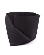 247Garden 2-Gallon Basic Transplanter Grow Bag/Aeration Fabric Pot (Black 7.5H x 8.5D)