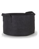 247Garden 65-Gallon Aeration Fabric Pot/Plant Grow Bag w/Handles (300GSM Black 18H x 33D)