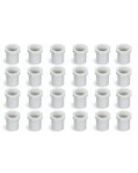 24-PK 3/4" Spigot x 1/2" Slip PVC Schedule-40 Busher Reducing Ring NSF Pipe Fittings 