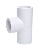 3 in. Schedule-40 PVC Tee 3-Way Pipe Fitting NSF SCH40 ASTM D2466 3" Socket