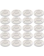 20-PC/Box 2" Schedule-80 PVC Van Stone Flanges Socket Connection ASTM D2467 Two-Piece Flange Fittings Wholesale Pricing w/Free Shipping for Mainland USA