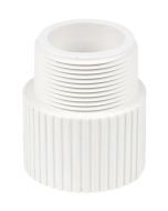 2 in. Schedule-40 PVC MPT x S Male Adapter Pipe Fitting NSF SCH40 ASTM D2466 2" NPT x Slip