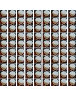 90pcs/Box 2 in. Schedule 40 PVC End Cap Pipe Fitting NSF SCH40 ASTM D2466 2" Socket-Fit