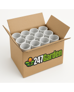 100PC/BOX 2 in. Schedule-40 DWV Coupling Hub x Hub Drain Waste Vent PVC Fitting ASTM D2665 NSF