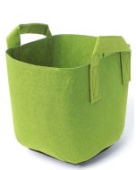 247Garden 2-Gallon Green Aeration Fabric Pot/Plant Grow Bag w/Handles 260GSM 7.5H x 8.5D