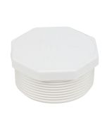 135pcs/Box 2 in. Schedule 40 PVC Male Threaded Plug/MPT End Cap Pipe Fitting NSF SCH40 ASTM D2466 2"