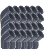 24-Pack 3/4 in. Schedule 80 PVC 45-Degree Elbow ASTM D2467 High Pressure Fittings