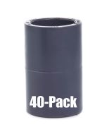 40-Pack 3/4 in. Schedule 80 PVC Couplings ASTM D2467
