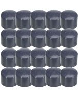 20-Pk 1/2 in. SCH-80 PVC End Caps Slip/Socket NSF ASTM D2467