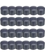 24-Pack 3/4 in. SCH-80 PVC End Caps Slip/Socket NSF ASTM D2467