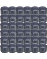 36-Pk 1/2 in. SCH-80 PVC End Caps Slip/Socket High Pressure Fittings NSF ASTM D2467