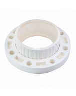 12-PC/Box 4 in. SCH-80 PVC Van Stone Flanges 2-Piece Combo ANSI/ASTM D2467 Socket-Type High Pressure Pipe Fittings