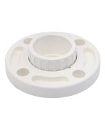 2 in. SCH-80 PVC Van Stone Flange 2-Piece ANSI/ASTM D2467 Socket-Type High Pressure Pipe Fitting 2"